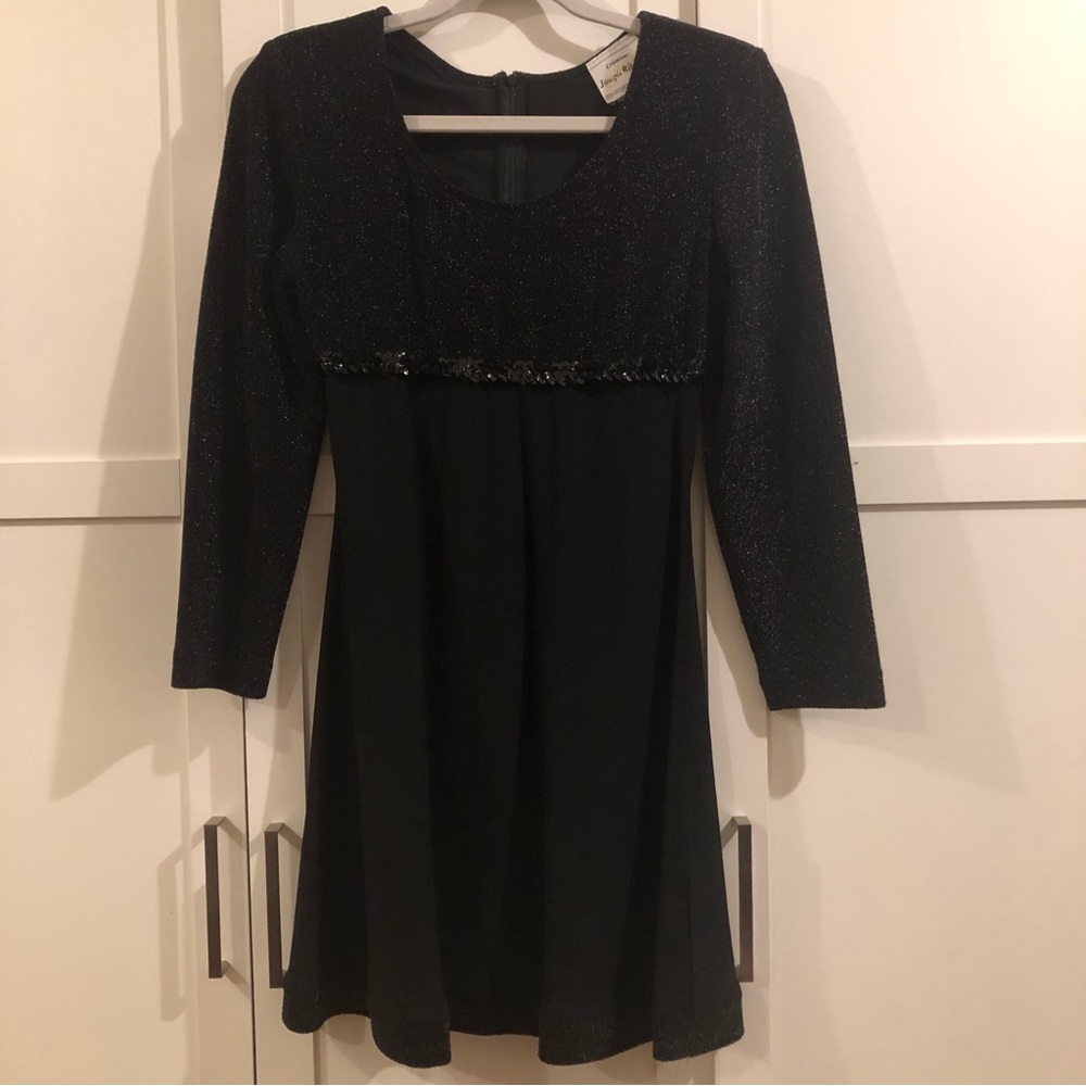 Vintage JOSEPH RIBKOFF Black Dress Worn Once